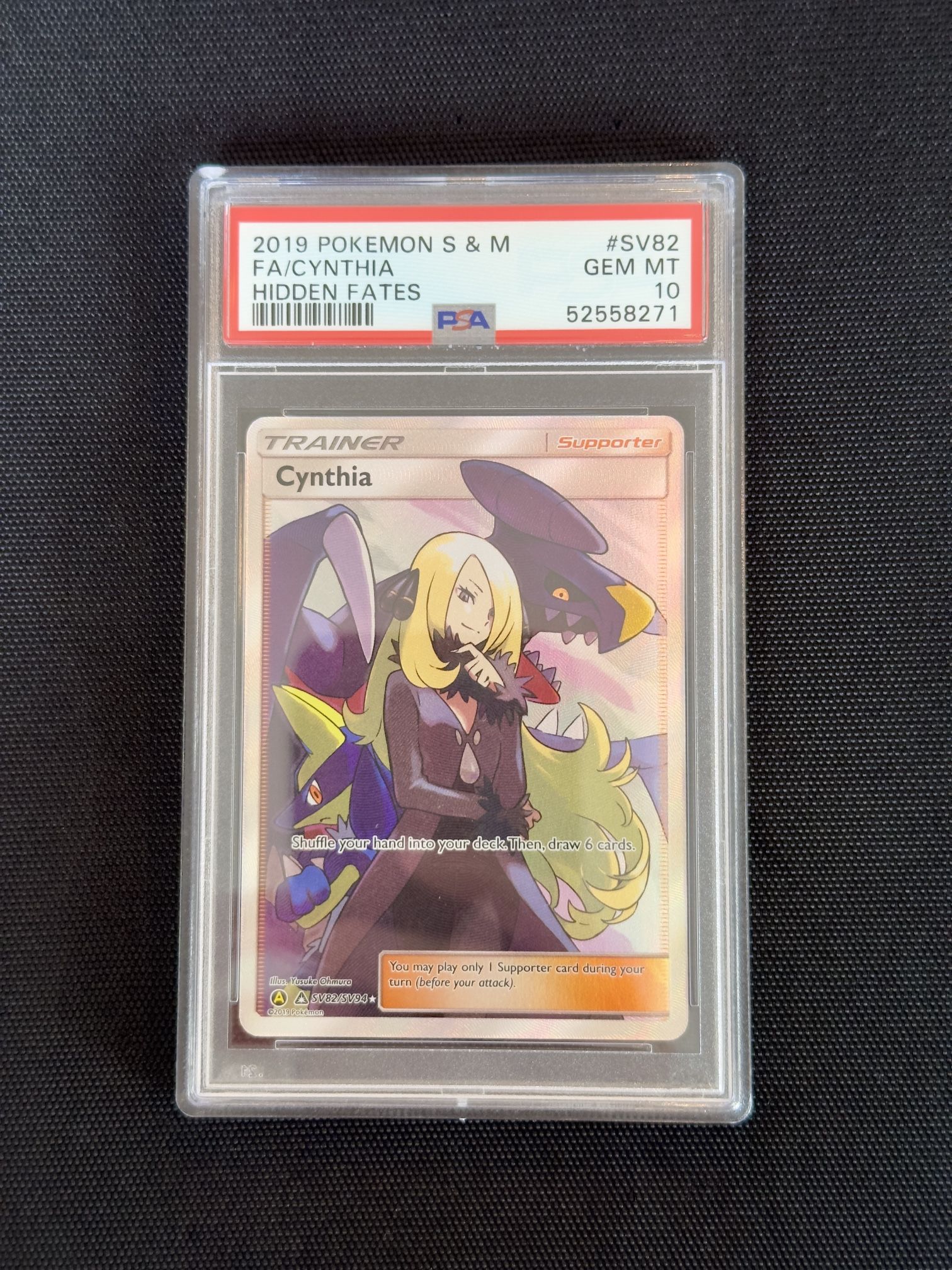 Cynthia Hidden Fates PSA 10