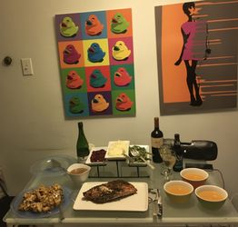 IKEA POP ART Hard Board Painting Prints