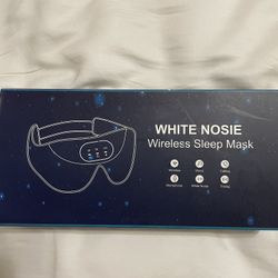 Wireless Sleep Mask With White Noise 