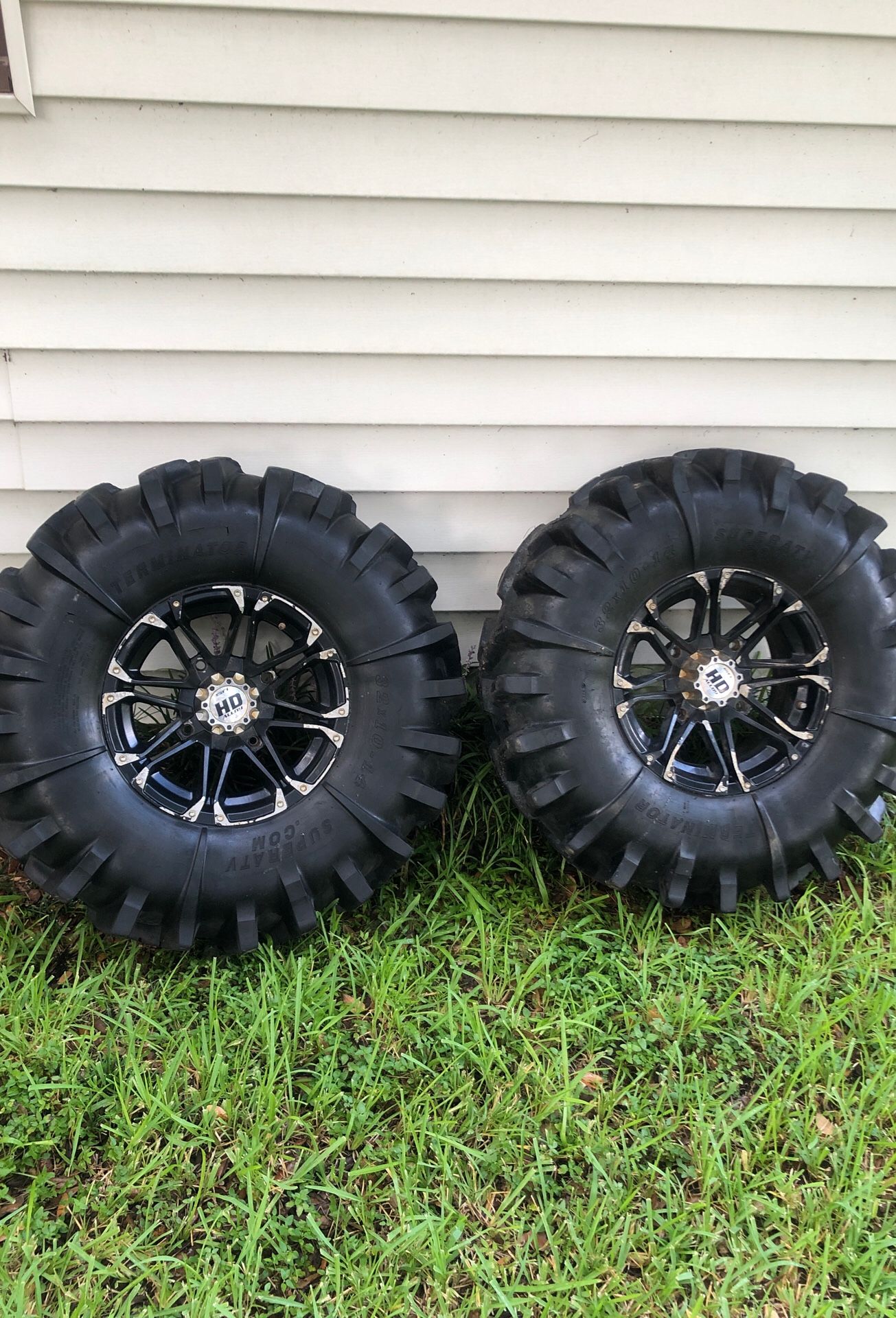 Atv mud tires all 4 for Sale in Baytown, TX OfferUp