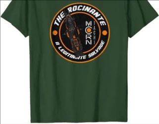Retro The Rocinante A Brand new in box B-Air VP-15 1/8 HP 600 CFM  Salvage T-Shirt Olive Green S NEW