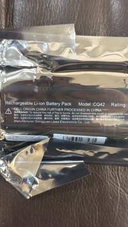 Rechargeable Li-ion Battery Pack Model CQ42