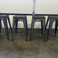 Four Bar Stools