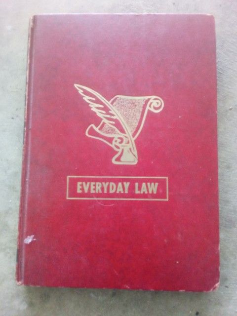 Everyday Law By Jack Last 1958
