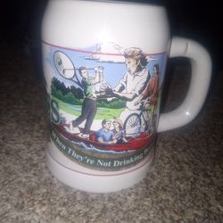 1992 Anheuser- Busch Budweiser o'doul's stein 