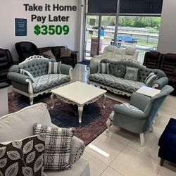 RODOS LIVING ROOM SET
Loveseat & Loveseat