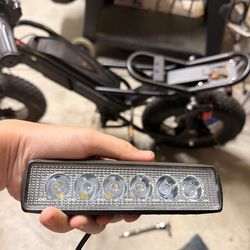 light for ebike not used great vision for night riders