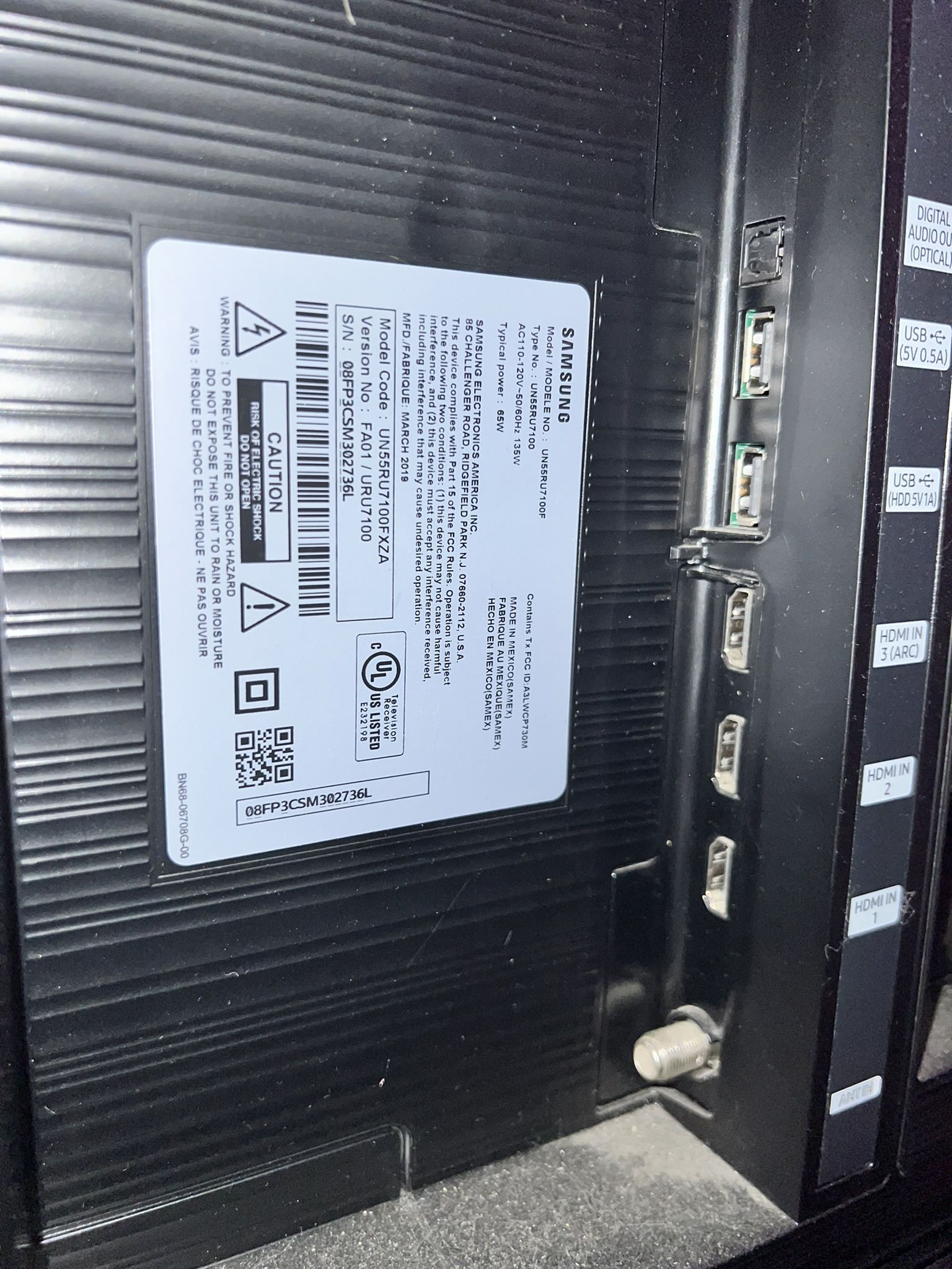 Non Working Samsung TV