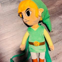 Legend Of Zelda Plush Backpack 