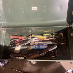 Tool Box With Tools 