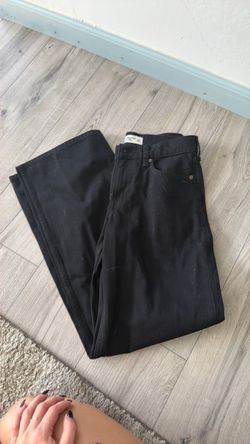 Abercrombie dark black ultra loose jeans size 24