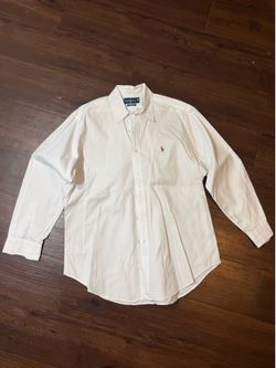 Vintage Ralph Lauren White Oxford Quiet Luxury Old Money Y2K XL