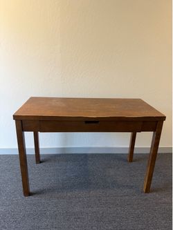 Wooden Single Drawer Desk