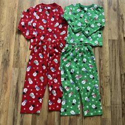 Kids Fleece winter pajama sets
