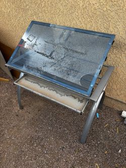 Art Table - Adjustable W/ Pullout Drawer