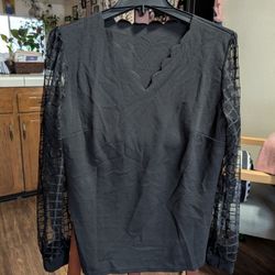 Women's Black Blouse