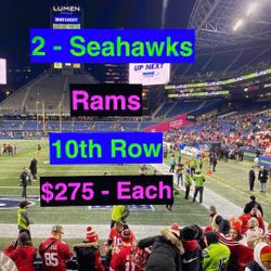 Seahawks Rams Tickets