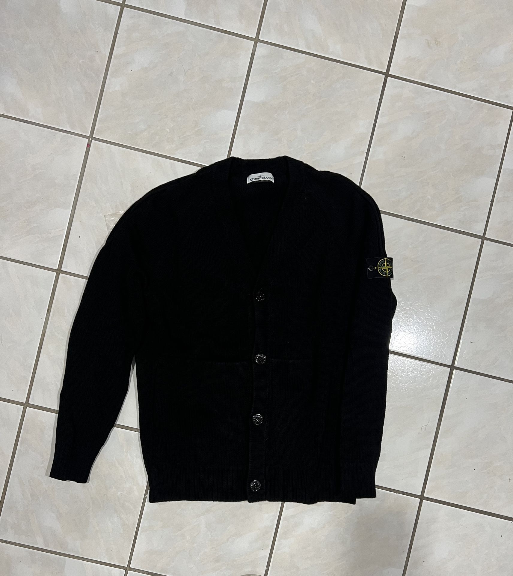 Stone Island Heavy Knitted Cardigan