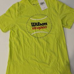 US Open Men’s Wilson Yellow T-Shirt Size Small