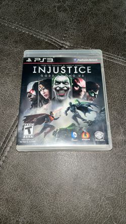 PS3 Injustice Gods Among Us