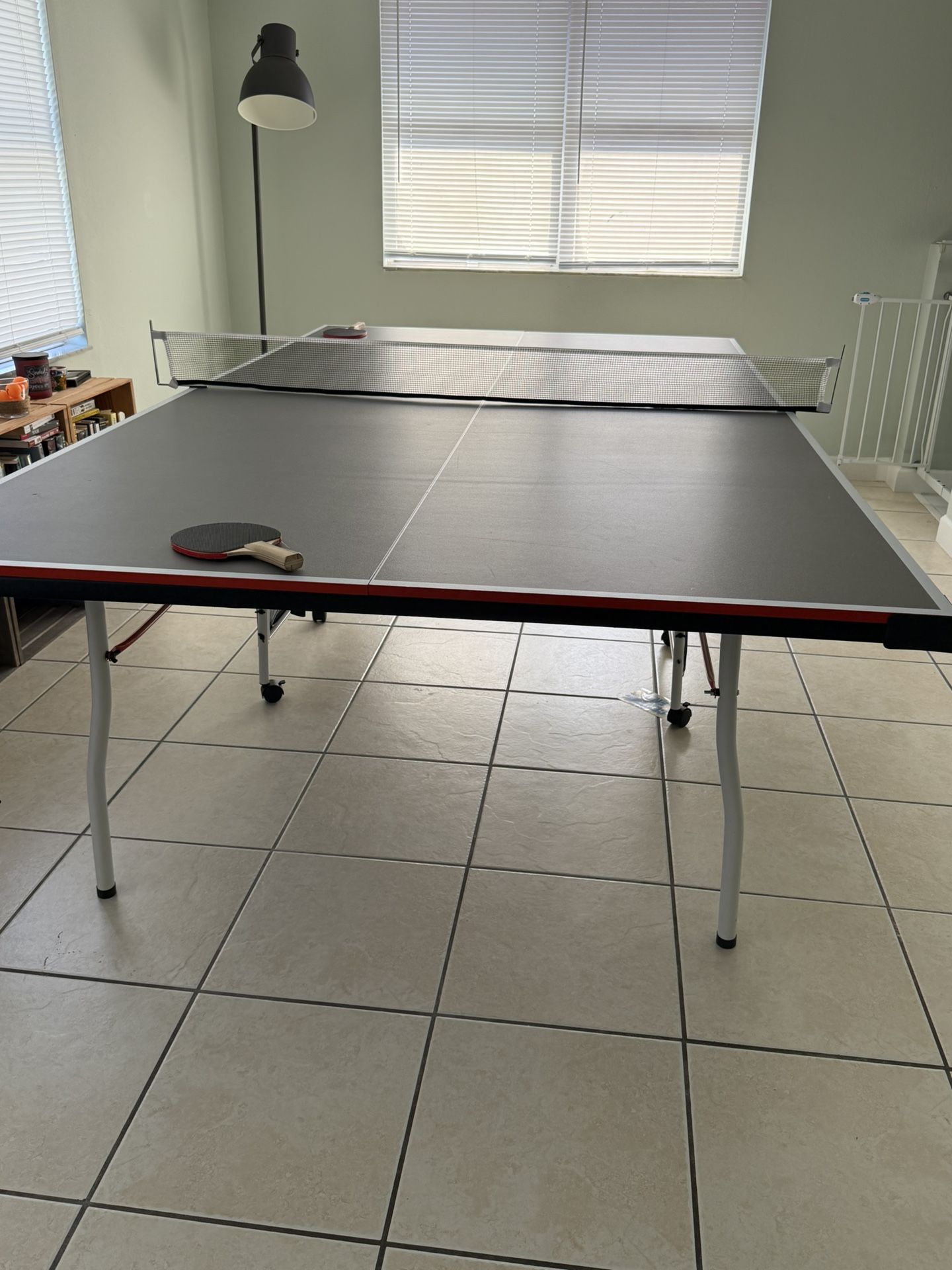 Ping Pong Table Paddles And Balls Included