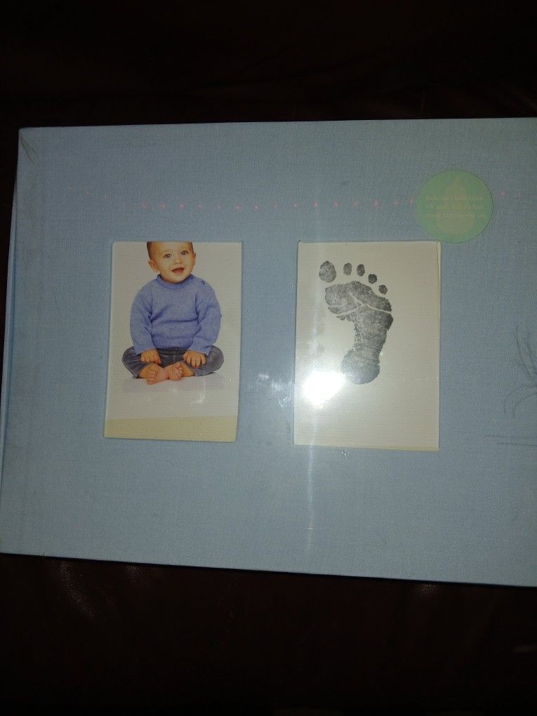 2 Pearhead Baby's Imprints Keepsake NEW