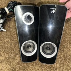 Logitech Computer Speakers (with Power Bass Button)