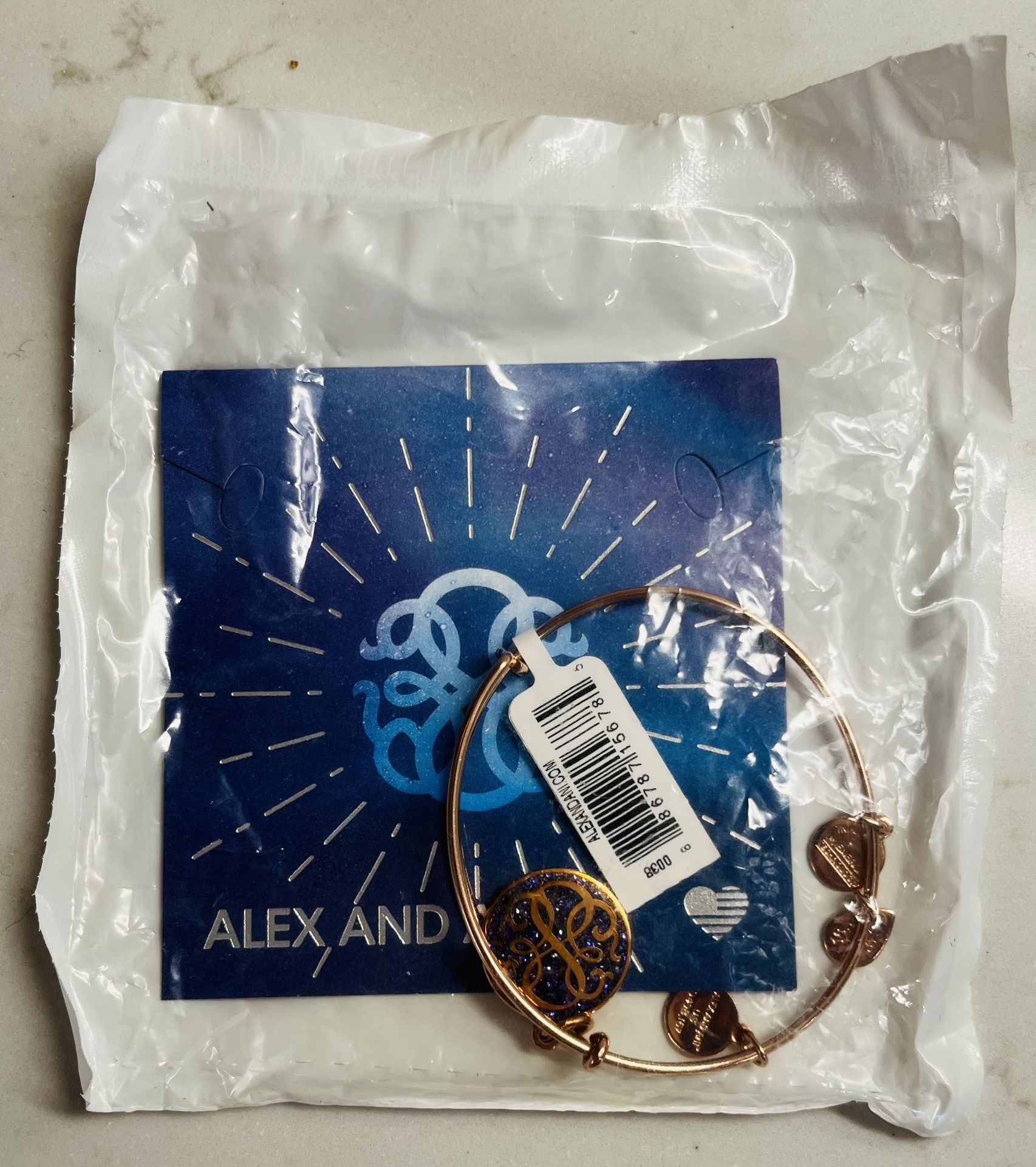 Alex and Ani “Path of Life” Color Infusion Charm Bangle - New with Tags in Original Packaging