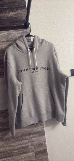Tommy Hilfiger Grey Pullover Hoodie