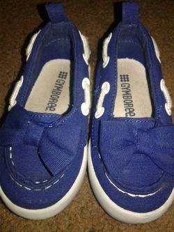Size 5c Navy blue slip ons