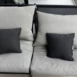 Patio furniture | Loveseat | Outdoor sofa