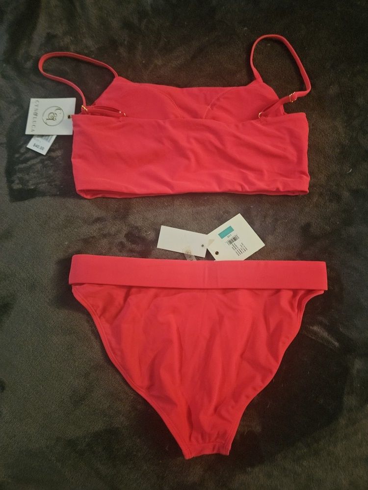 Hot Pink Bikini 2 Piece Set