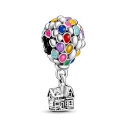Pandora  Disney Pixar Up House & Balloons Charm