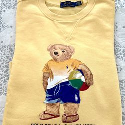 Men’s large Rl Polo Bear Sweatshirt 