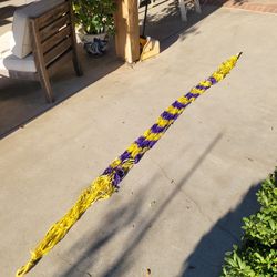 Purple and Yellow Hammock