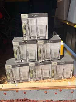 Glass cup sets