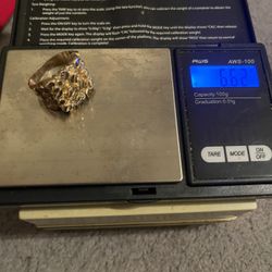 10k Nugget Ring
