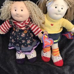 2 Sweetie Pie Dolls Figure Doll Plush Toy