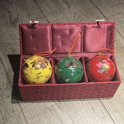 Pierre Deux Christmas Ornaments 