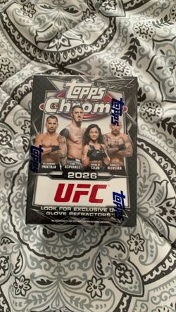 Topps chrome UFC 2026