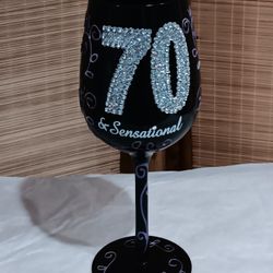 Bottoms Up 70 & Sensational Wine Glass