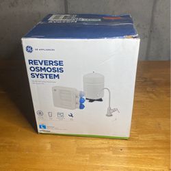 GE Reverse Osmosis System