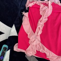 XL-XXL hot Pink Dress