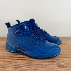 Nike Air Jordan 12 Retro Deep Royal Mens Sz 8