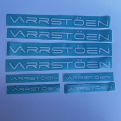 VARSTOEN Decal Stickers Combo Set Of 8pcs 