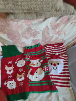 Christmas pet sweaters