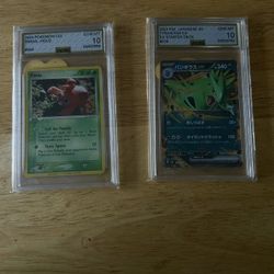 Pokemon Graded AGS 10 slabs 
