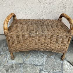 Rattan Bench 