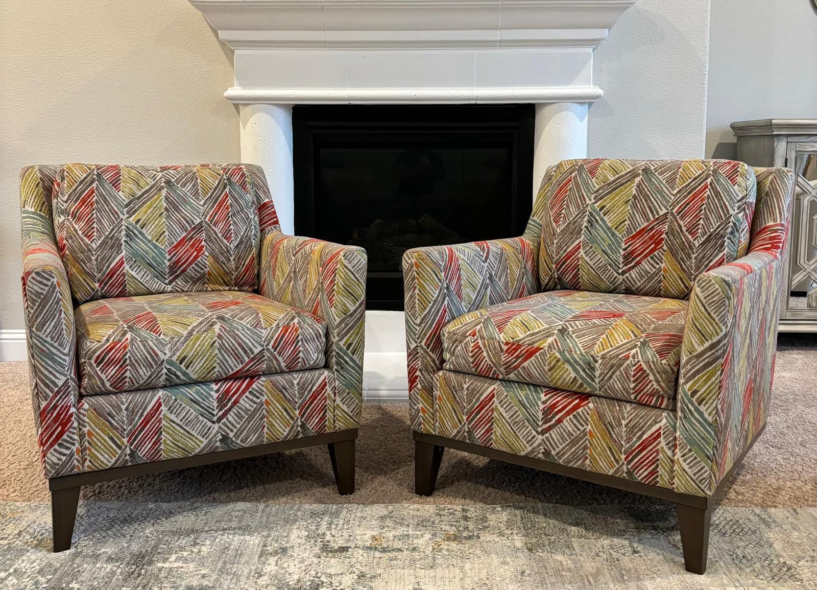2 Arm Chairs In Brand-New Condition