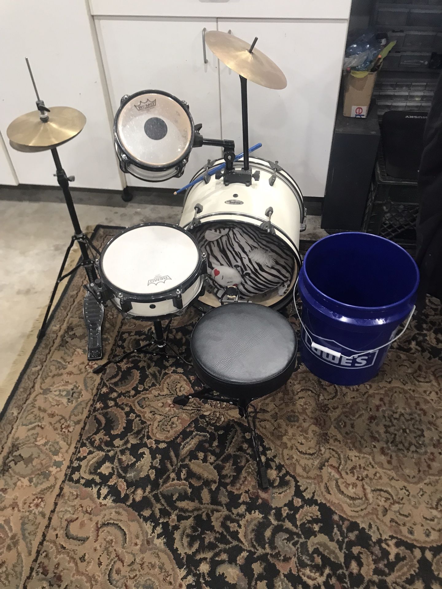 SPL 3 Piece Drum Set Used